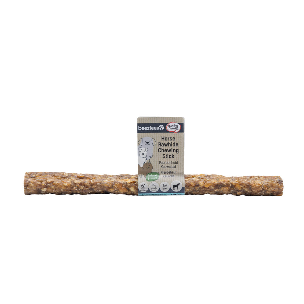 Beeztees Kauwstaaf Paardenhuid - 25 cm