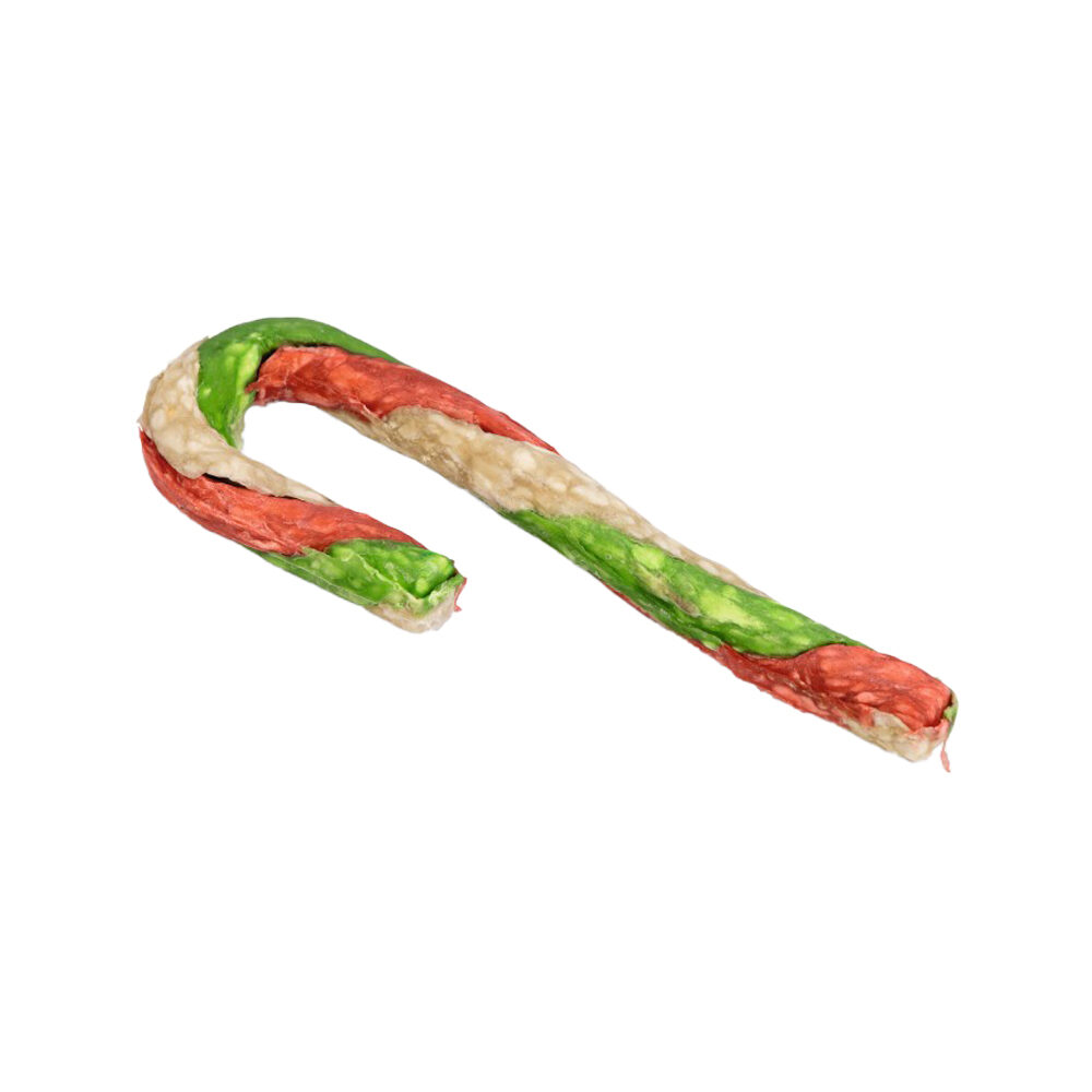 Beeztees Christmas Candy Cane Munchy Dog Snack - 5 pcs