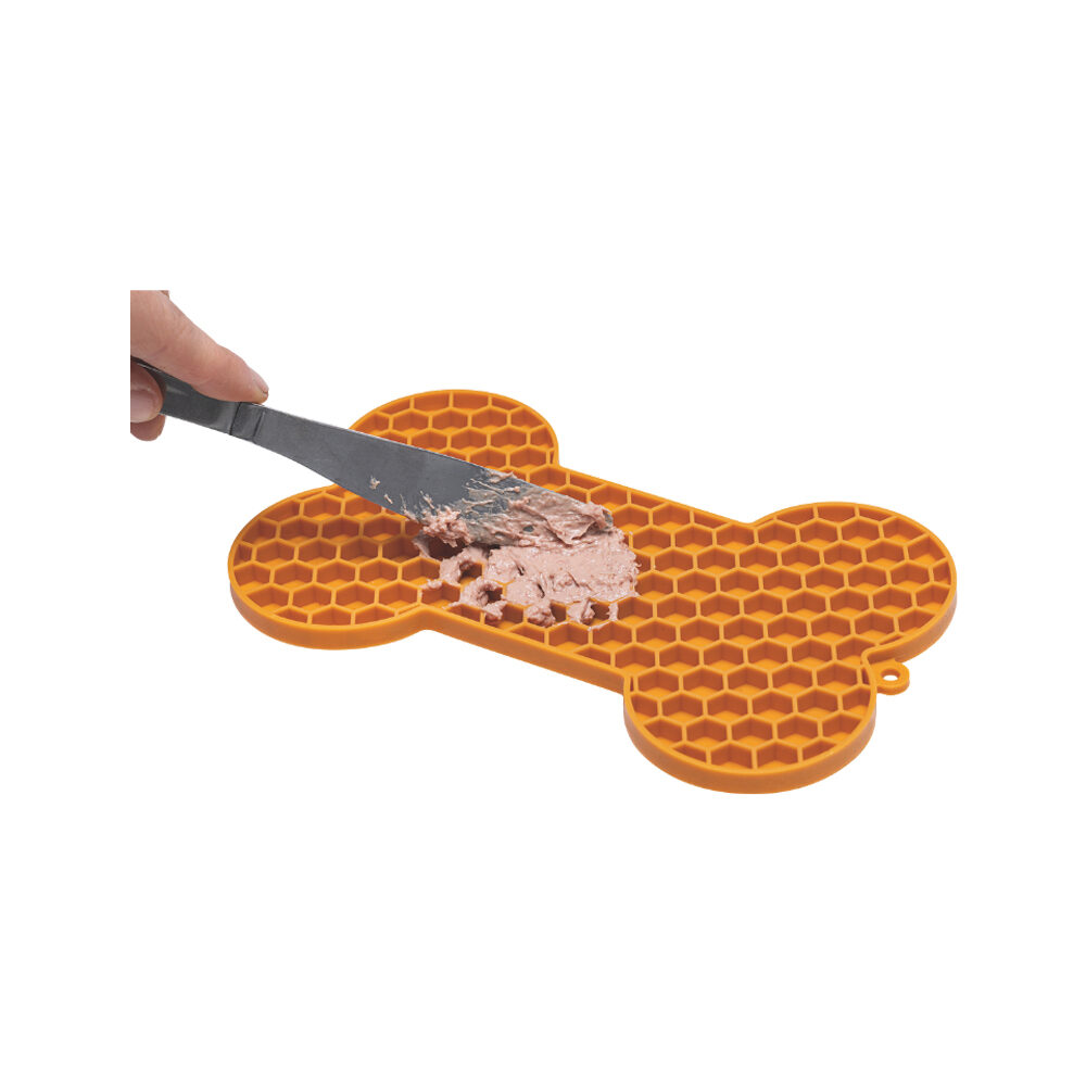 Beeztees Leckmatte Knochen