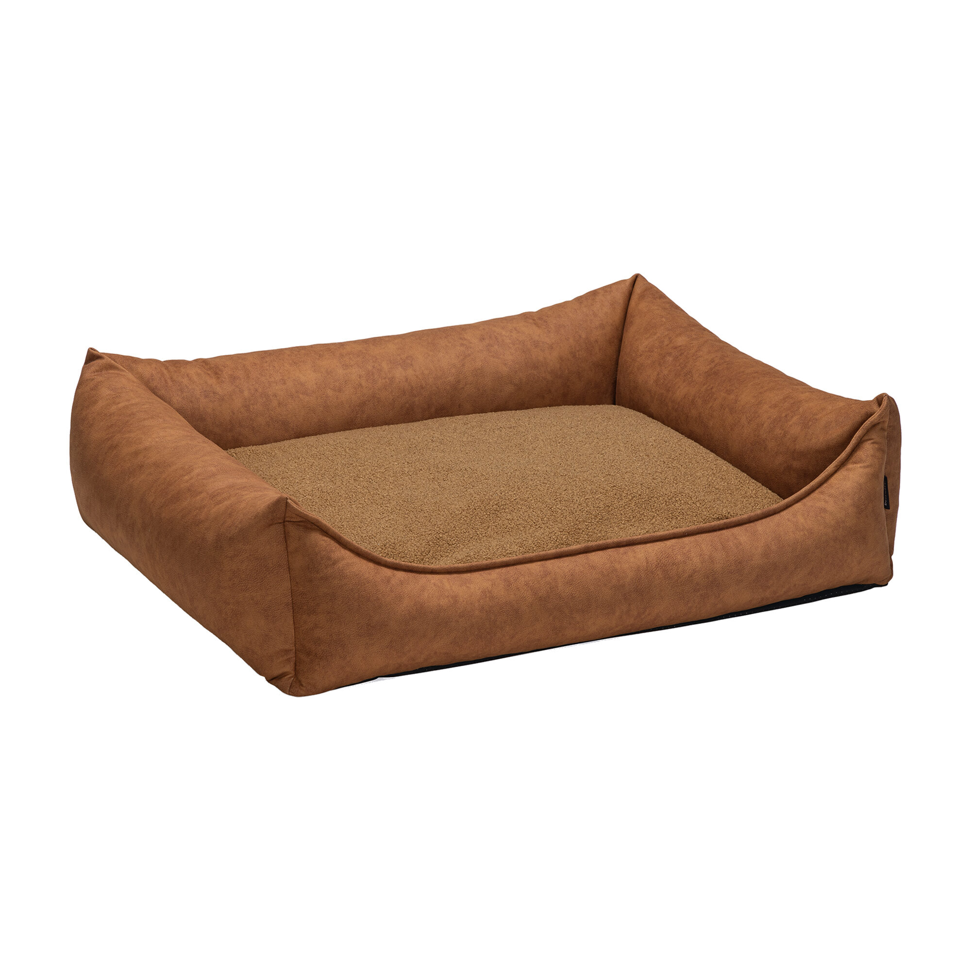 Beeztees Lua Orthopædisk Hundekurv - Cognac - 100 x 80 cm