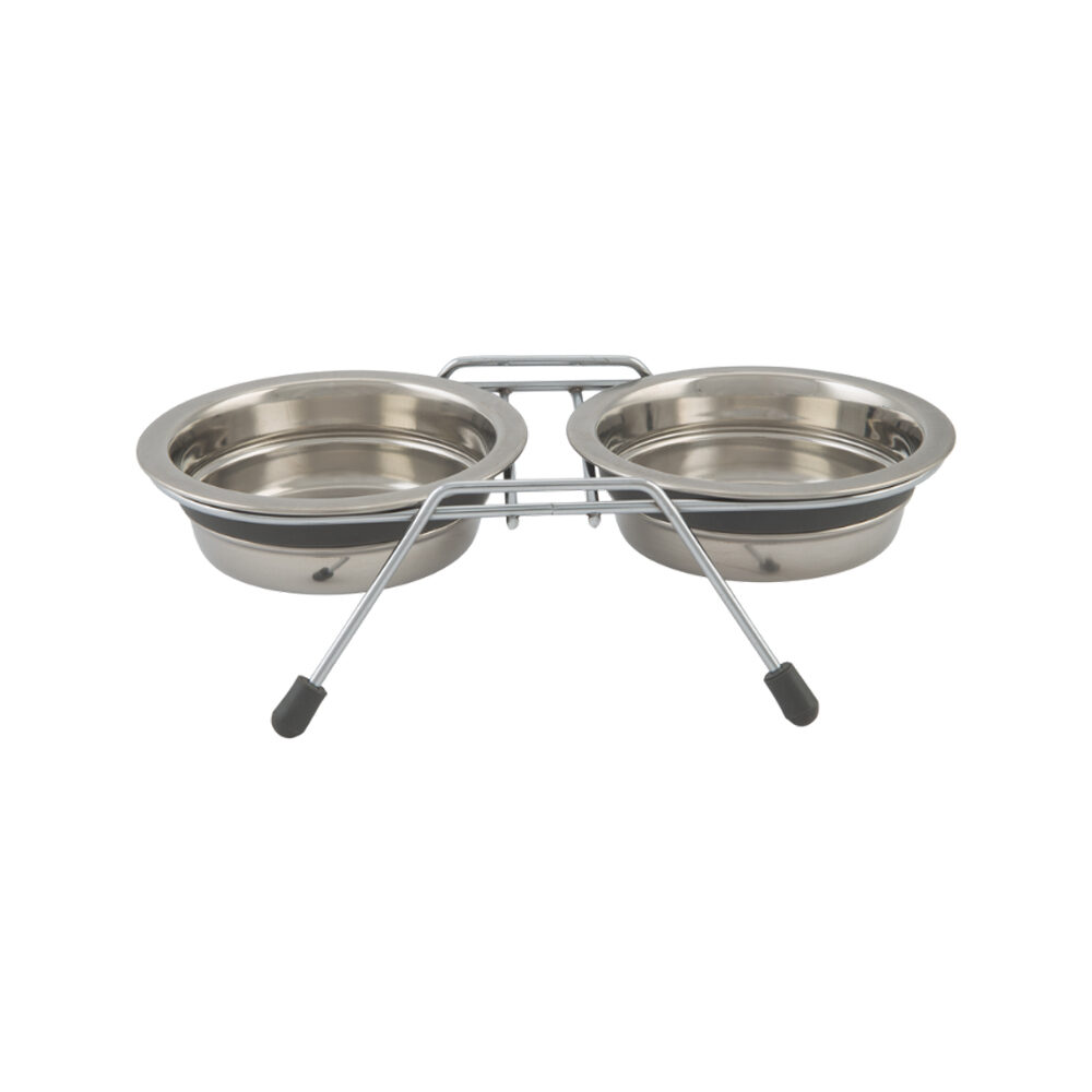 Beeztees Lumara Dinerset Deluxe en Acier Inoxydable - 11 cm