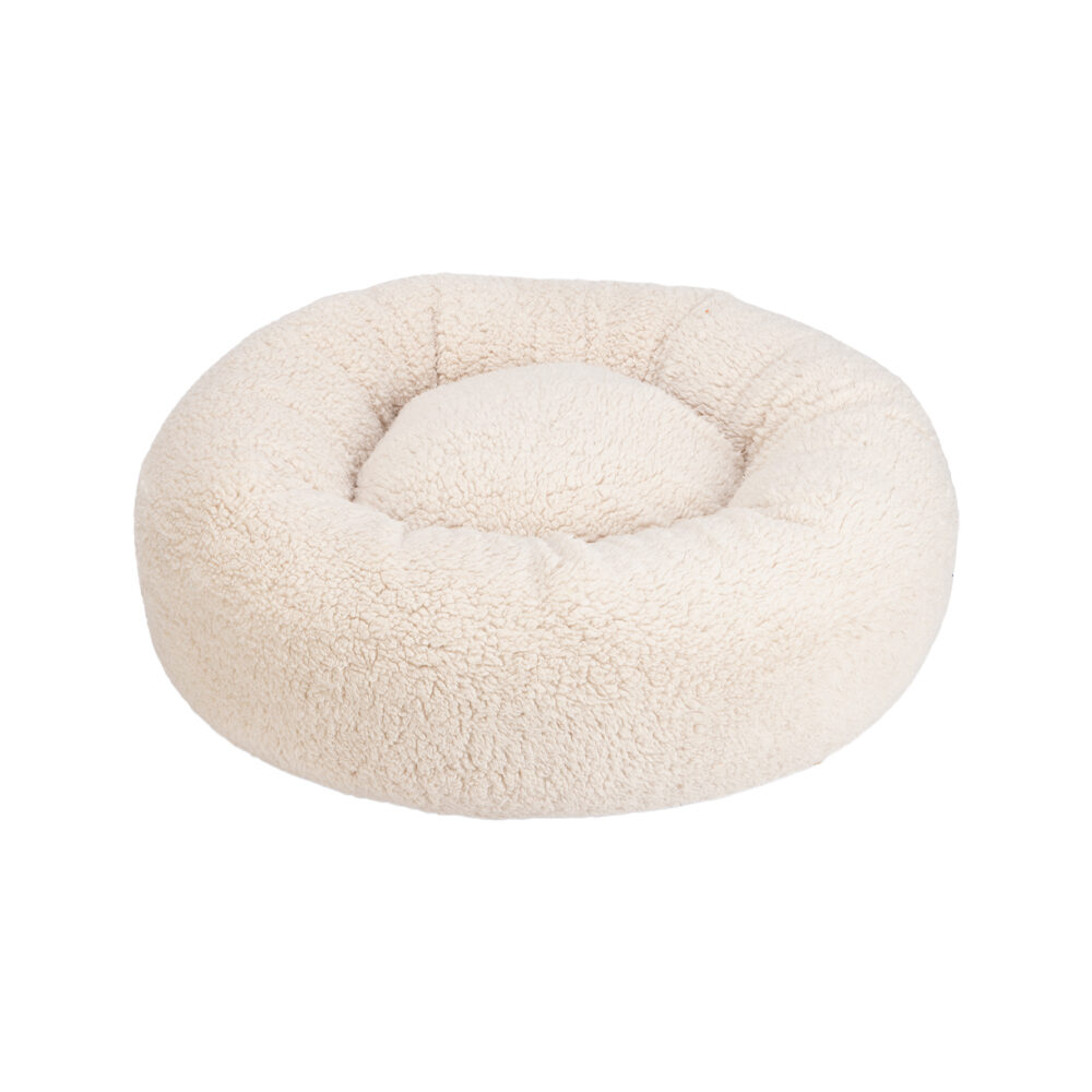 Beeztees Memory Foam Jaxx - Dog Bed - Plush - Beige