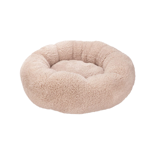 Beeztees Pluche Kattenmand Kavi - Beige - 45 x 45 x 15 cm