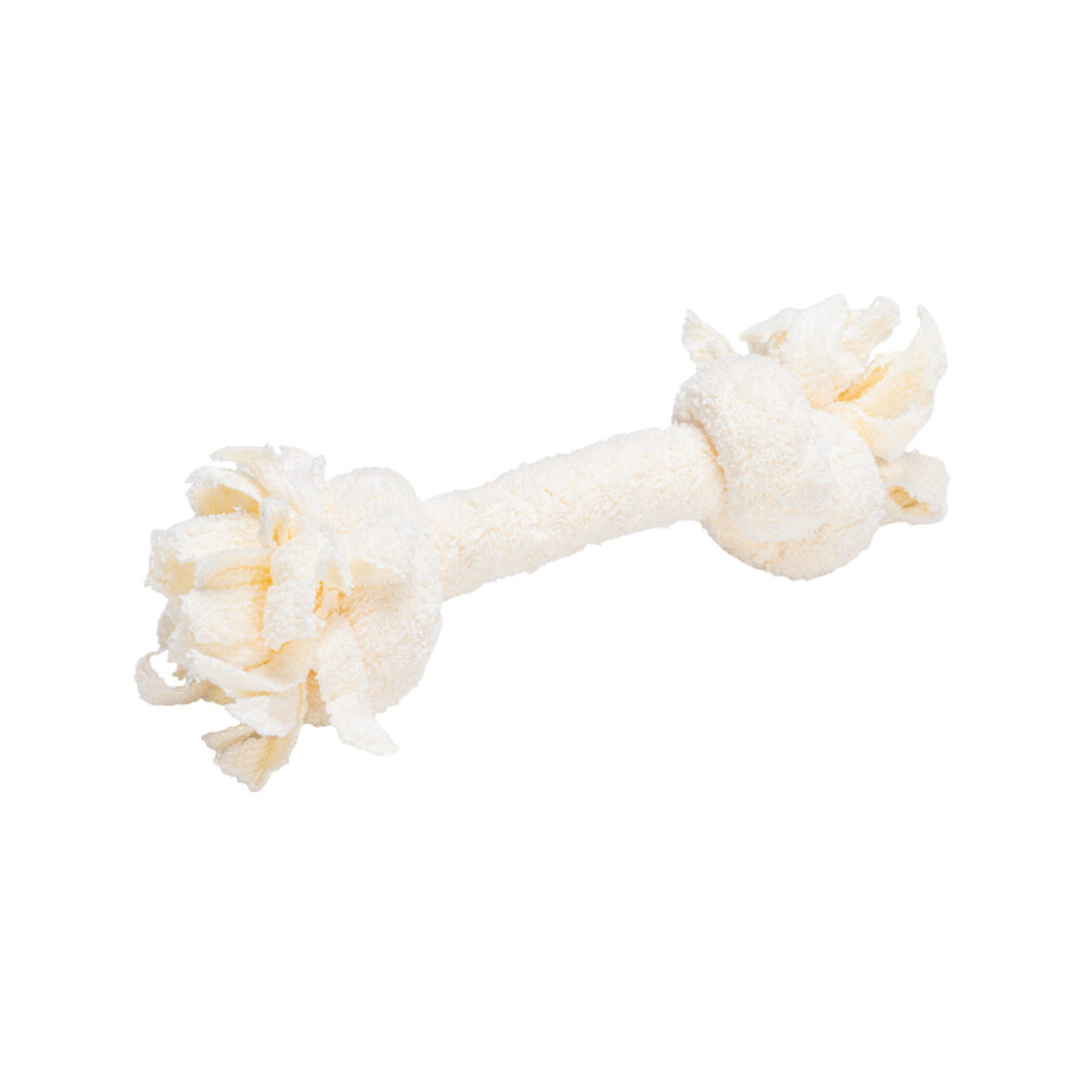 Beeztees Welpenspielzeug Seil Pim - 2 Knoten - beige
