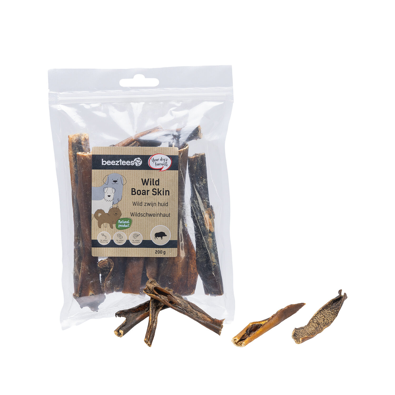 Beeztees Wild Boar Skin