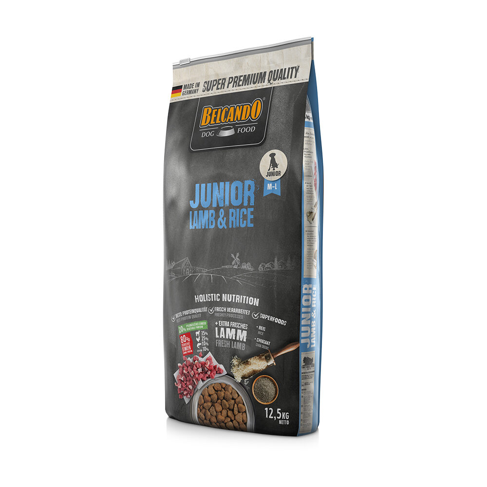 Belcando Junior - Lam og ris - 12,5 kg