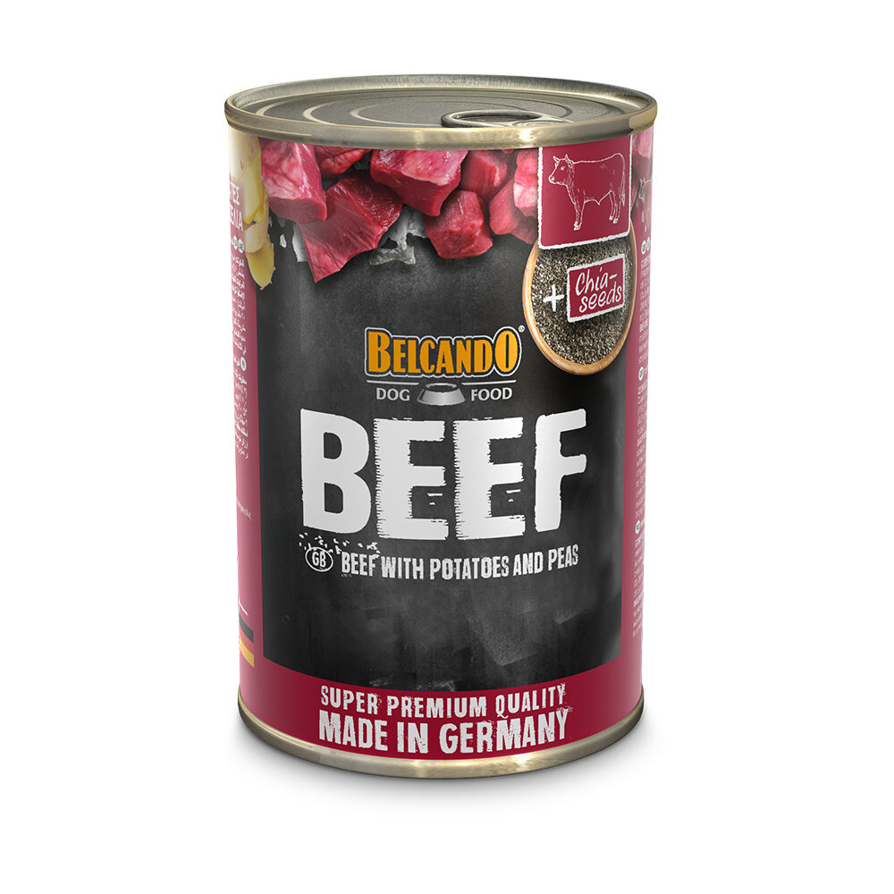 Belcando Wet Food - Beef with potatoes and peas - 6 x 400 gram