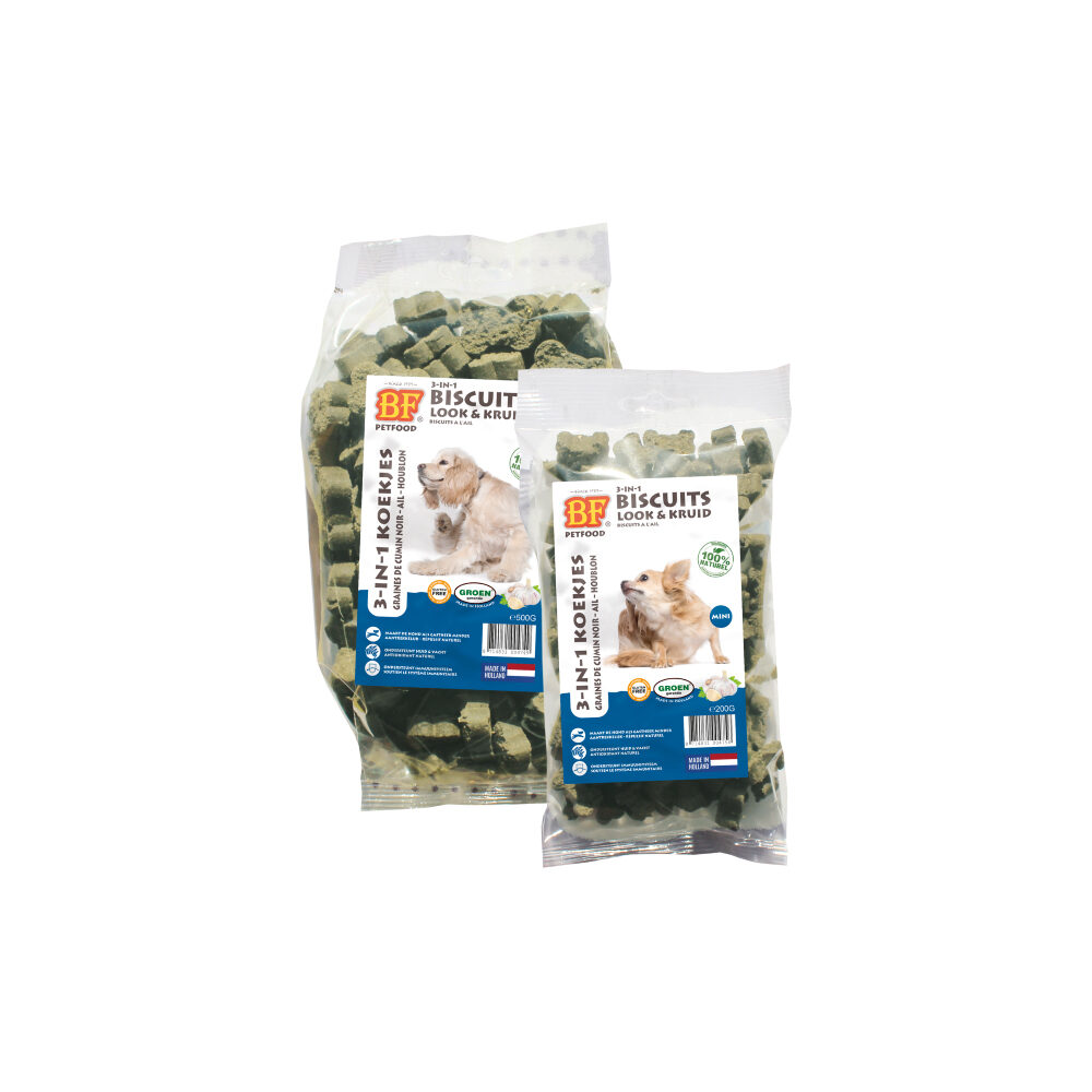 Biofood 3 in 1 Koekjes - Vlo & Teek - 500 gram