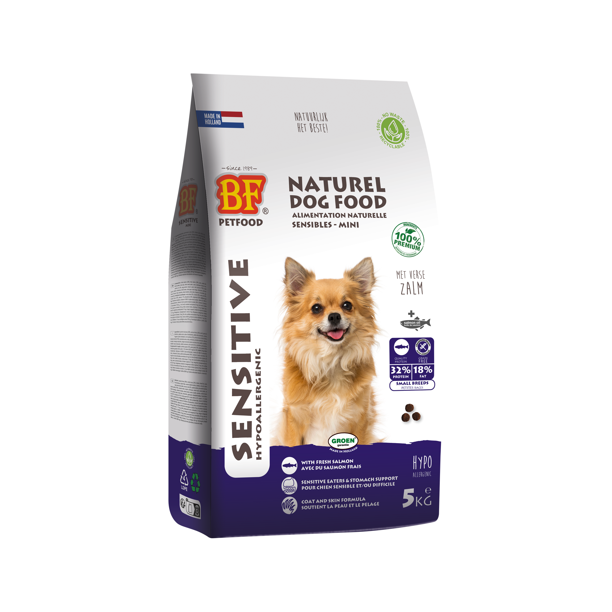 Biofood Sensitive Mini Hundefutter - 5 kg