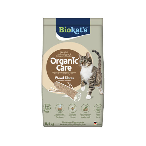 Biokat's Organic Care Wood Fibres Cat Litter