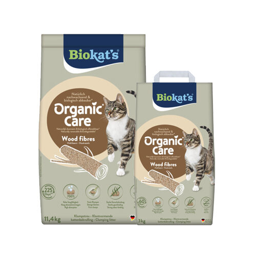 Biokat's Organic Care Wood Fibres Cat Litter