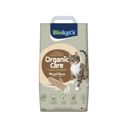 Biokat's Organic Care Wood Fibres Cat Litter
