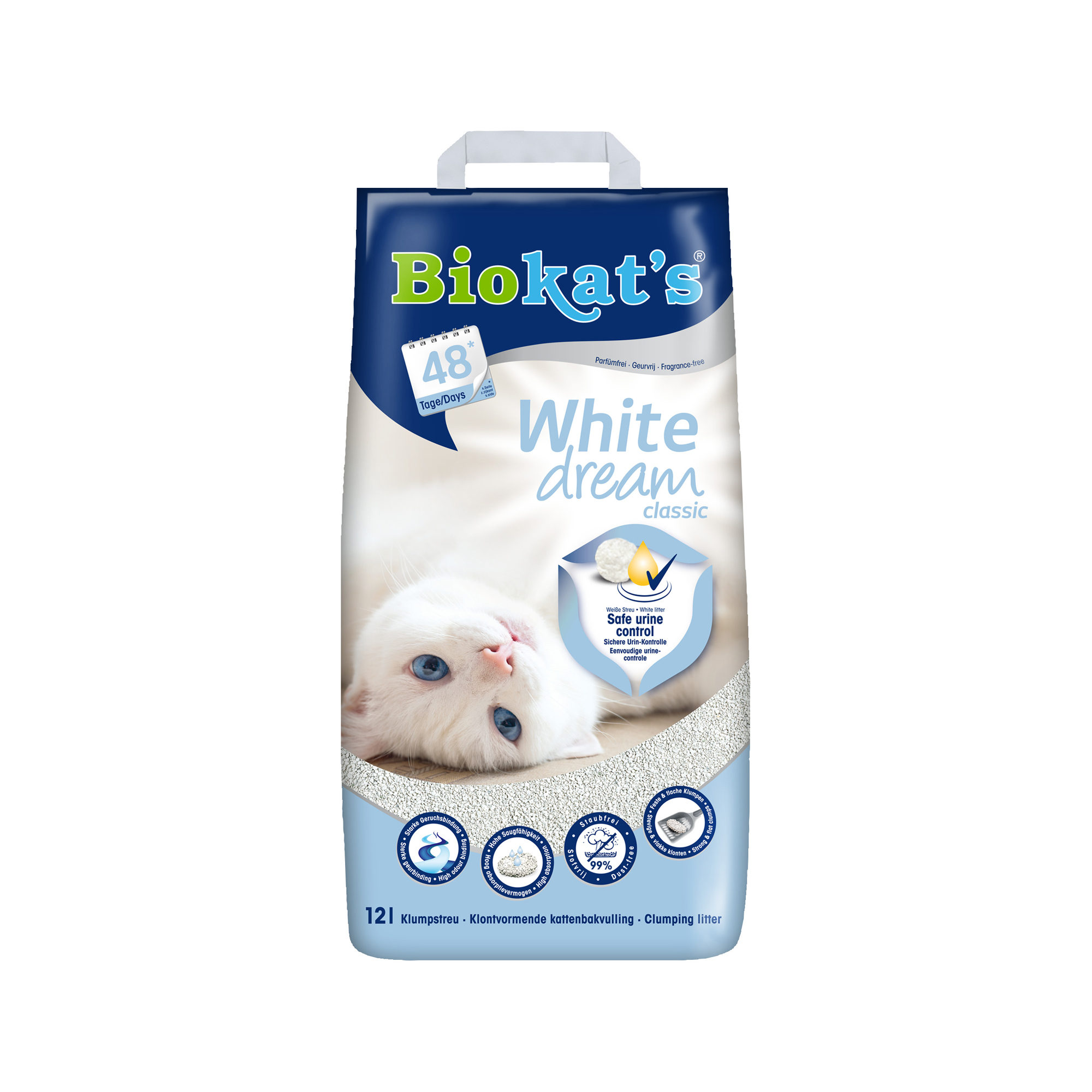 Biokat's White Dream Classic - Litière pour Chat