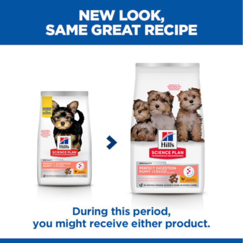 Hill's Science Plan Perfect Digestion Small and Mini Puppy Food