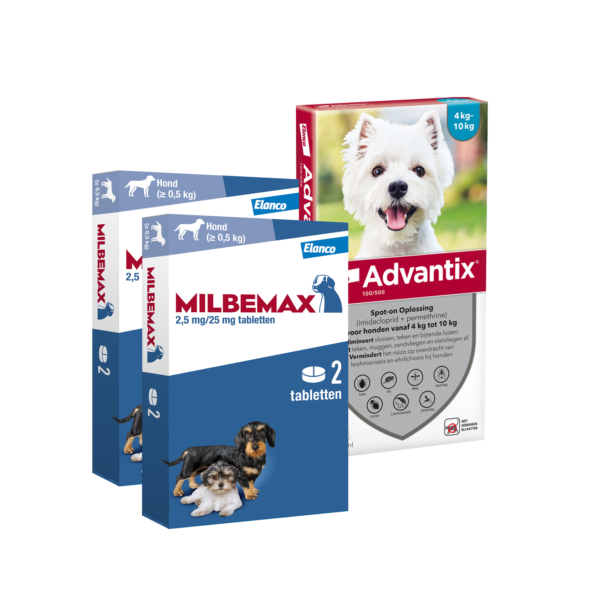 Elanco Preventiepakket Hond 5 - 10 kg