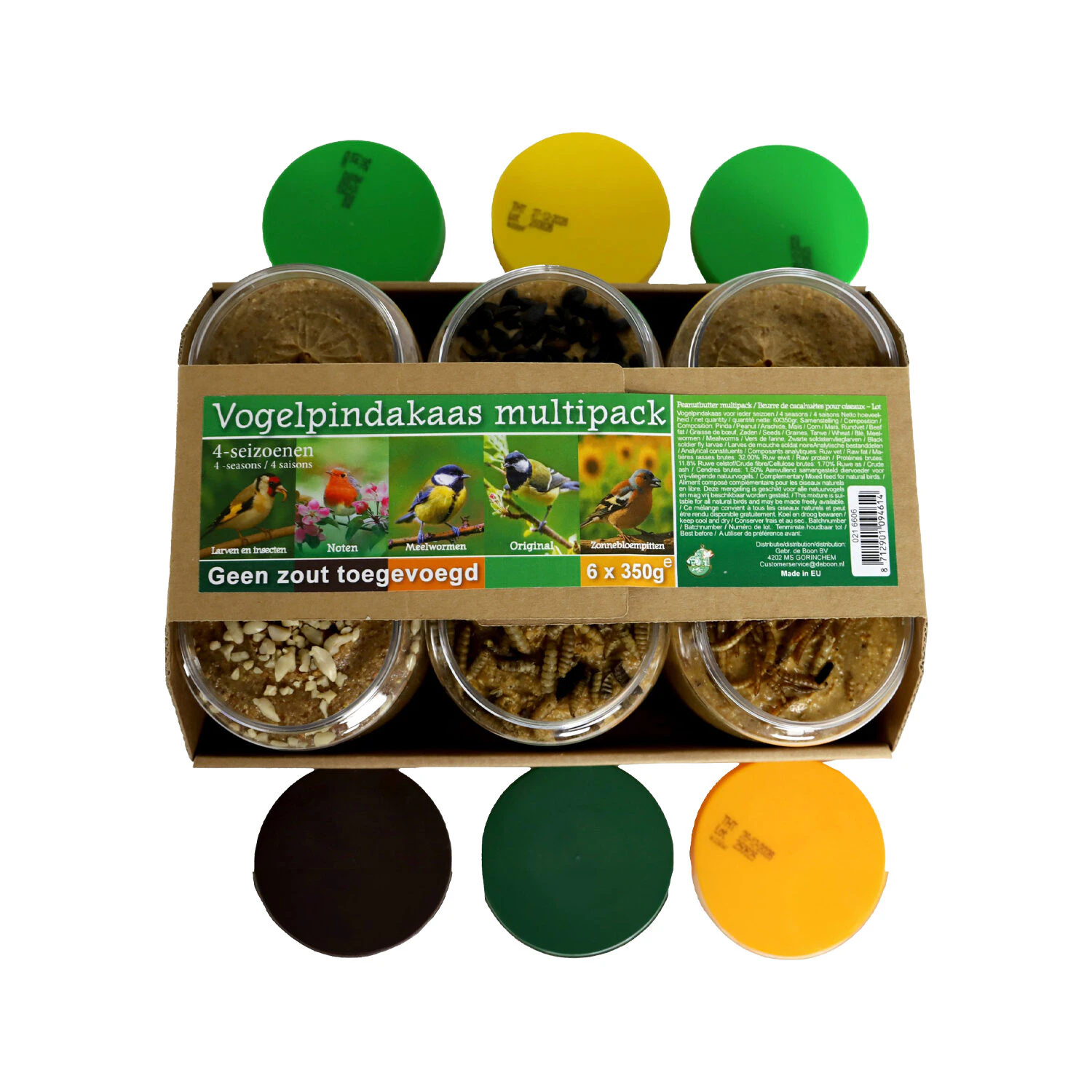 Boon Pindakaas voor Tuinvogels Multipack