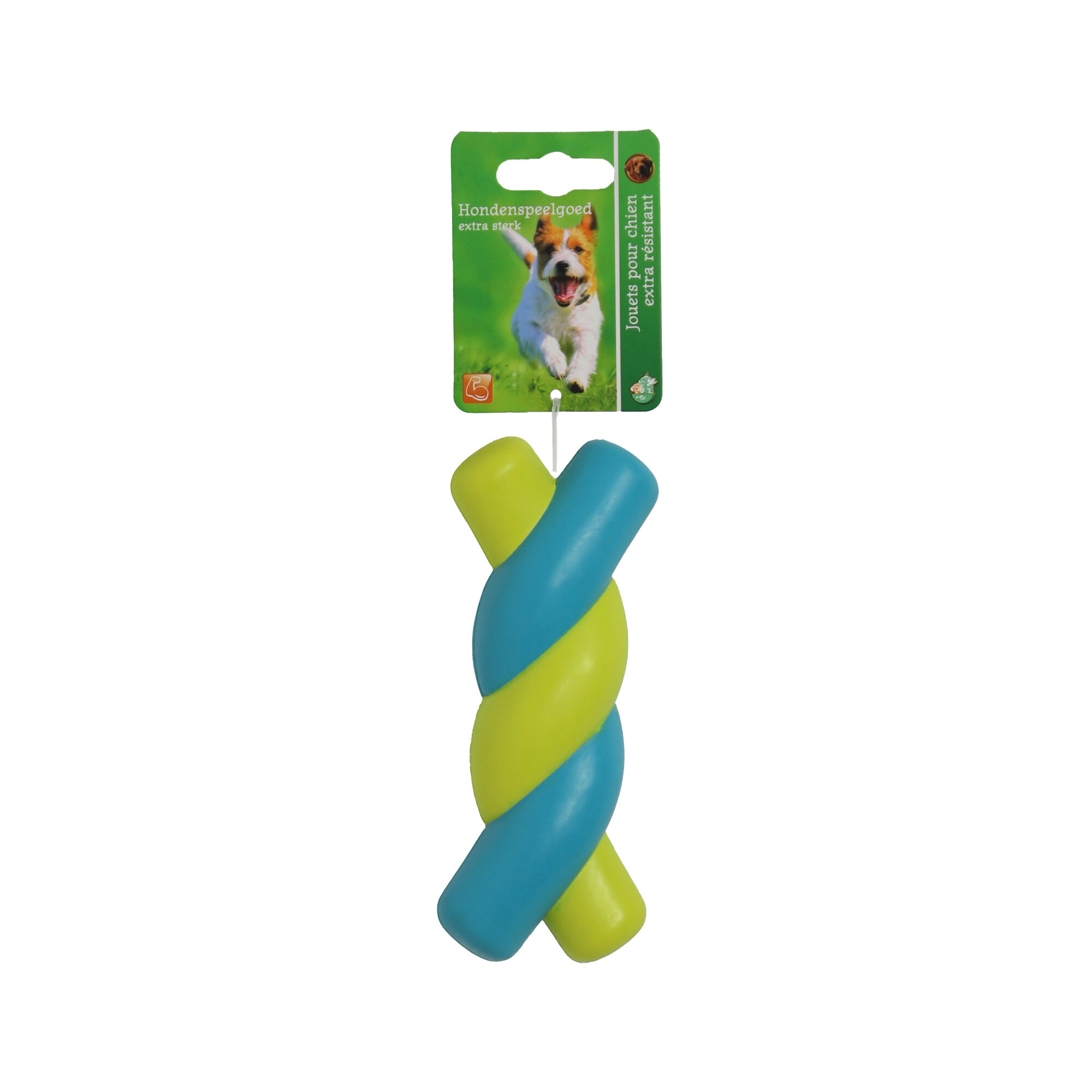 Boon Swirlbot Aus Massivem Gummi - Blau/Gelb - 15 cm