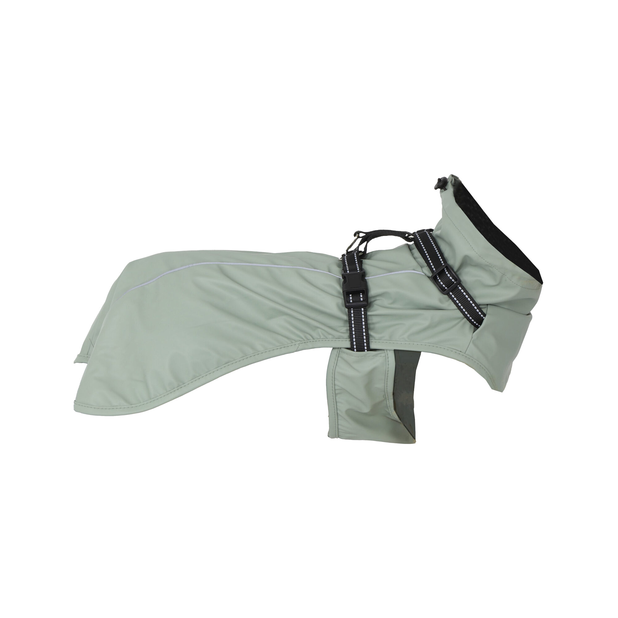 Boony Raincoat + Harness - 40 cm - Green
