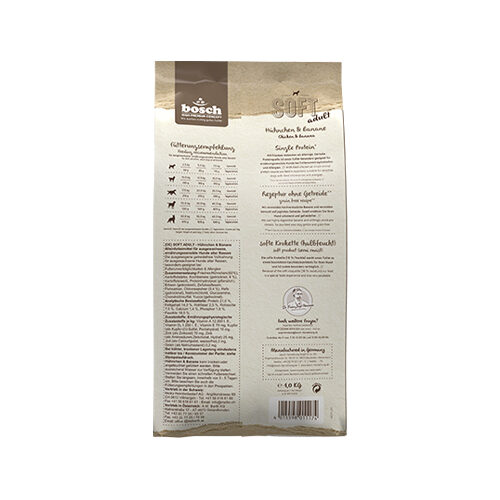 Bosch HPC Soft Adult Dog Food - Chicken & Banana