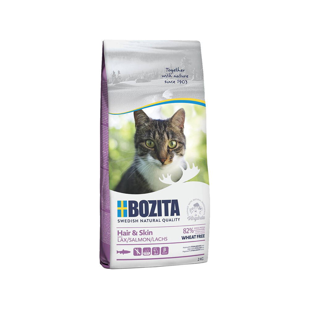 Bozita Hair & Skin Wheat Free Cat Food Cats Order Vetsend.co.uk
