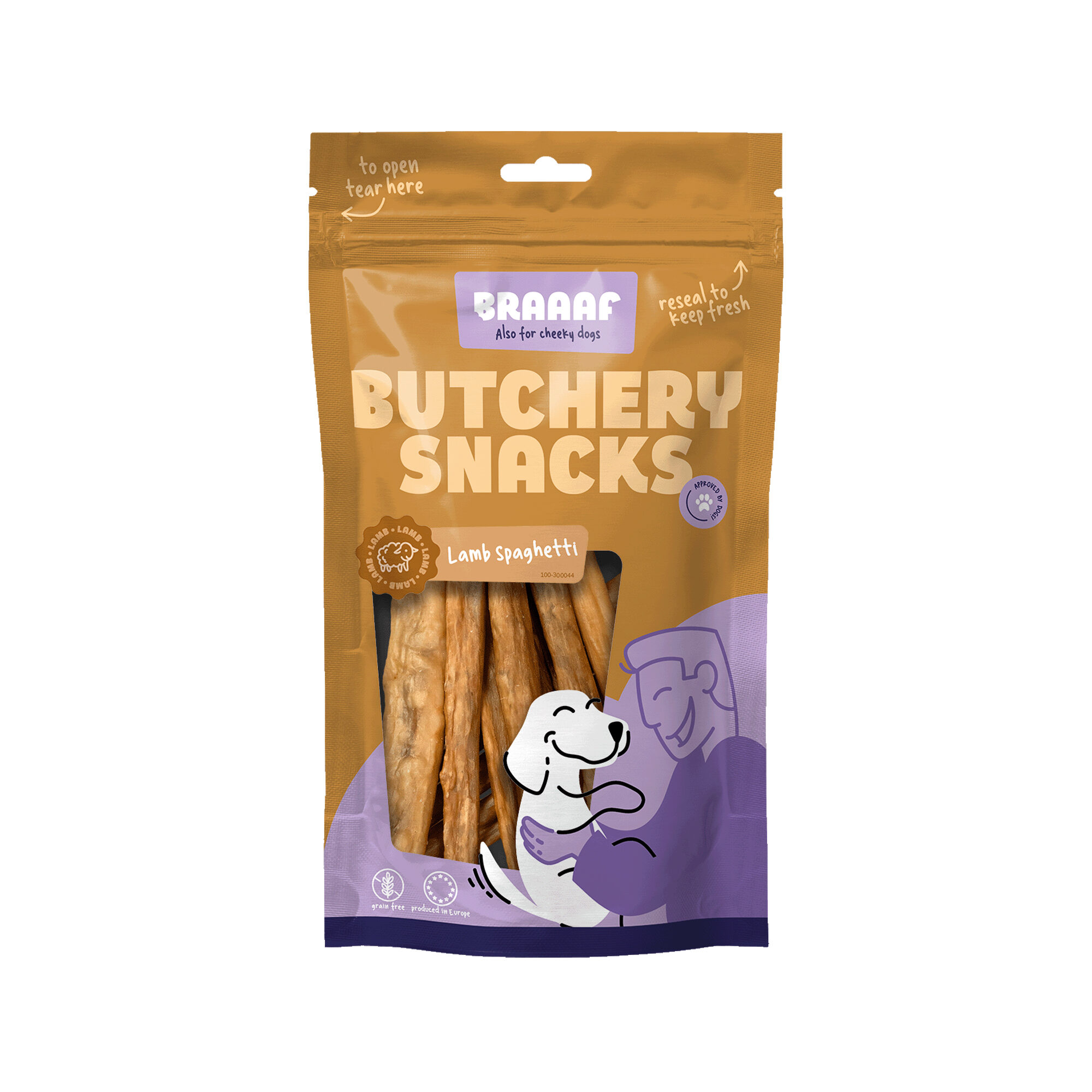 Braaaf Lamsspaghetti