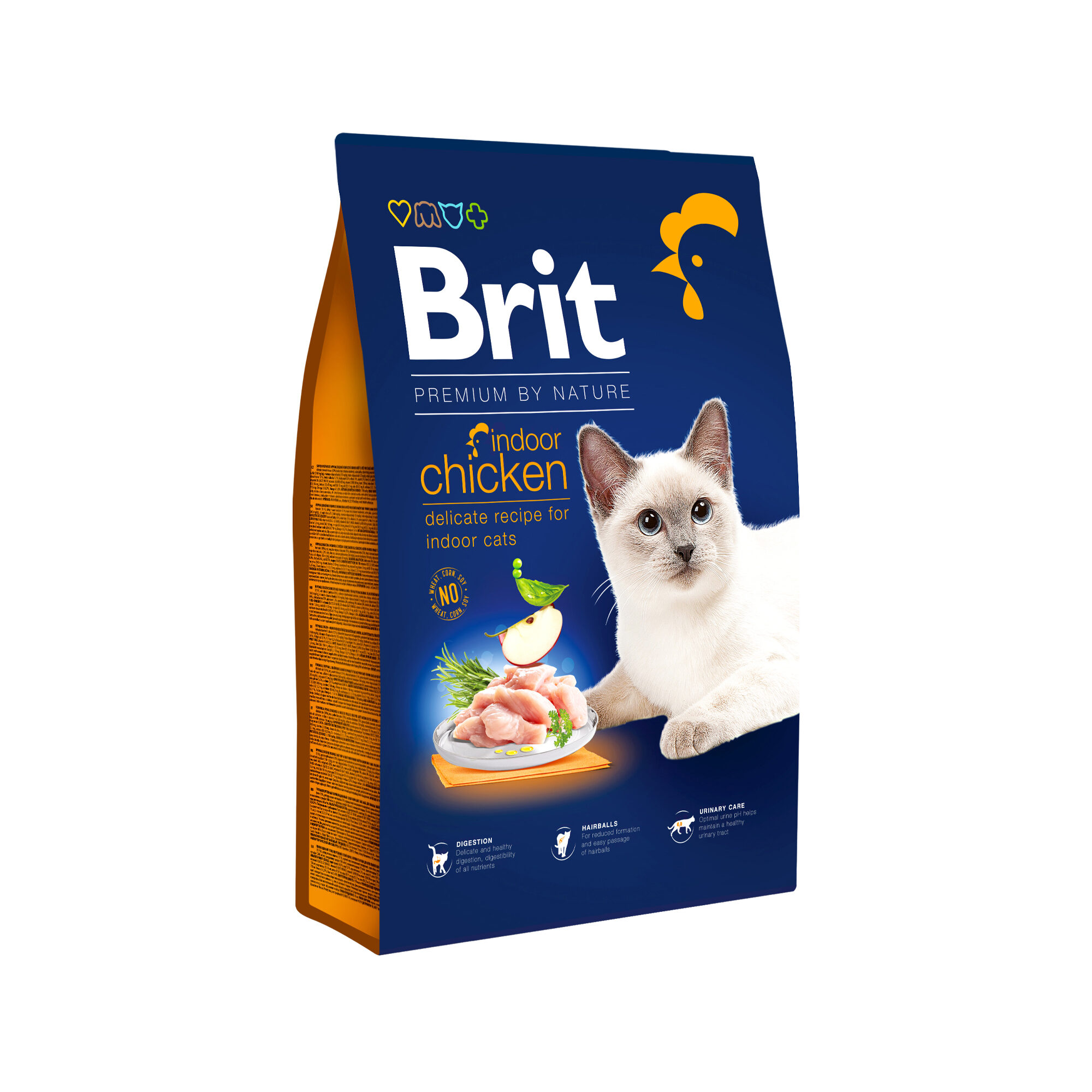 Brit Premium By Nature Cat - Indoor Chicken - 1, 5 Kg