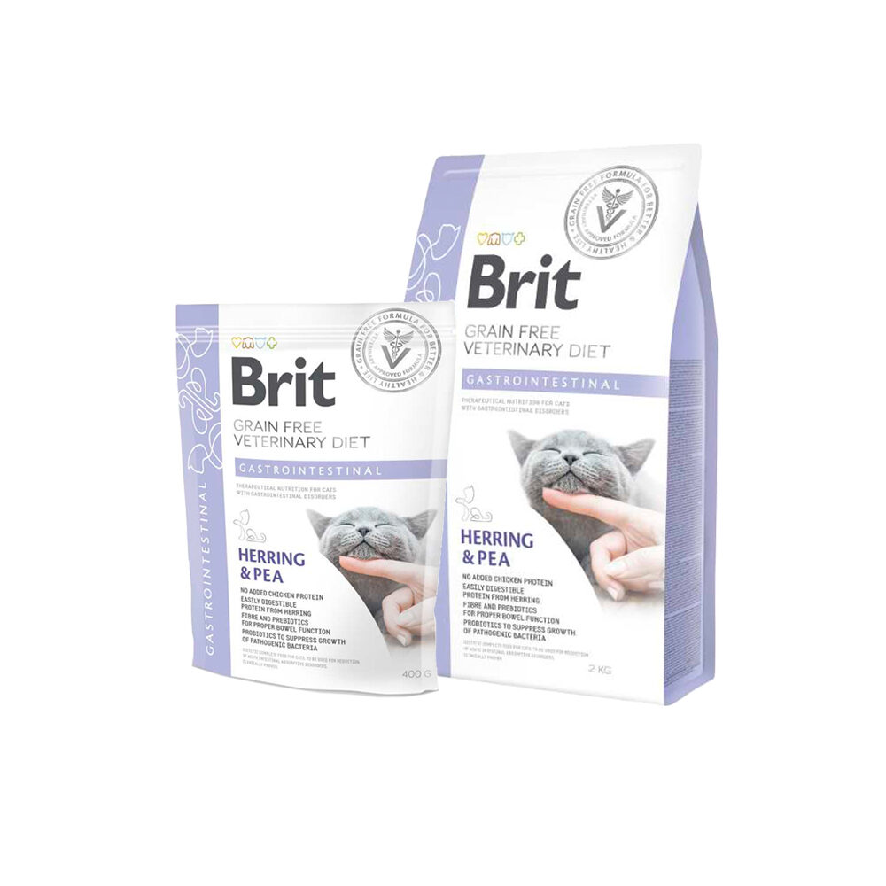 Brit Veterinary Diet Cat – Grain free – Gastrointestinal – 400 g