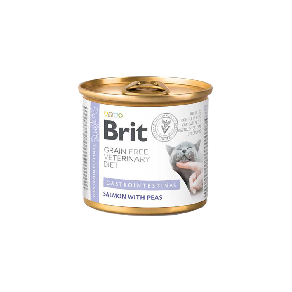 Brit Veterinary Diet Cat - Grain free - Gastrointestinal - Dose - 6 x 200 g