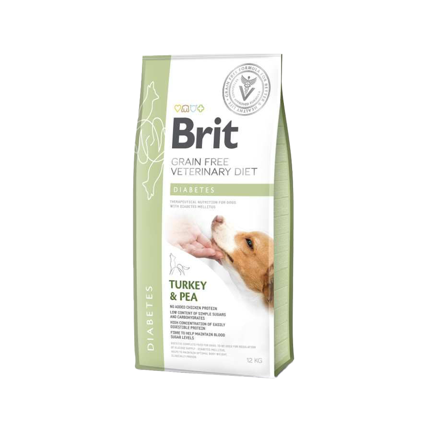 Brit Veterinary Diet Dog - Grain free - Diabetes
