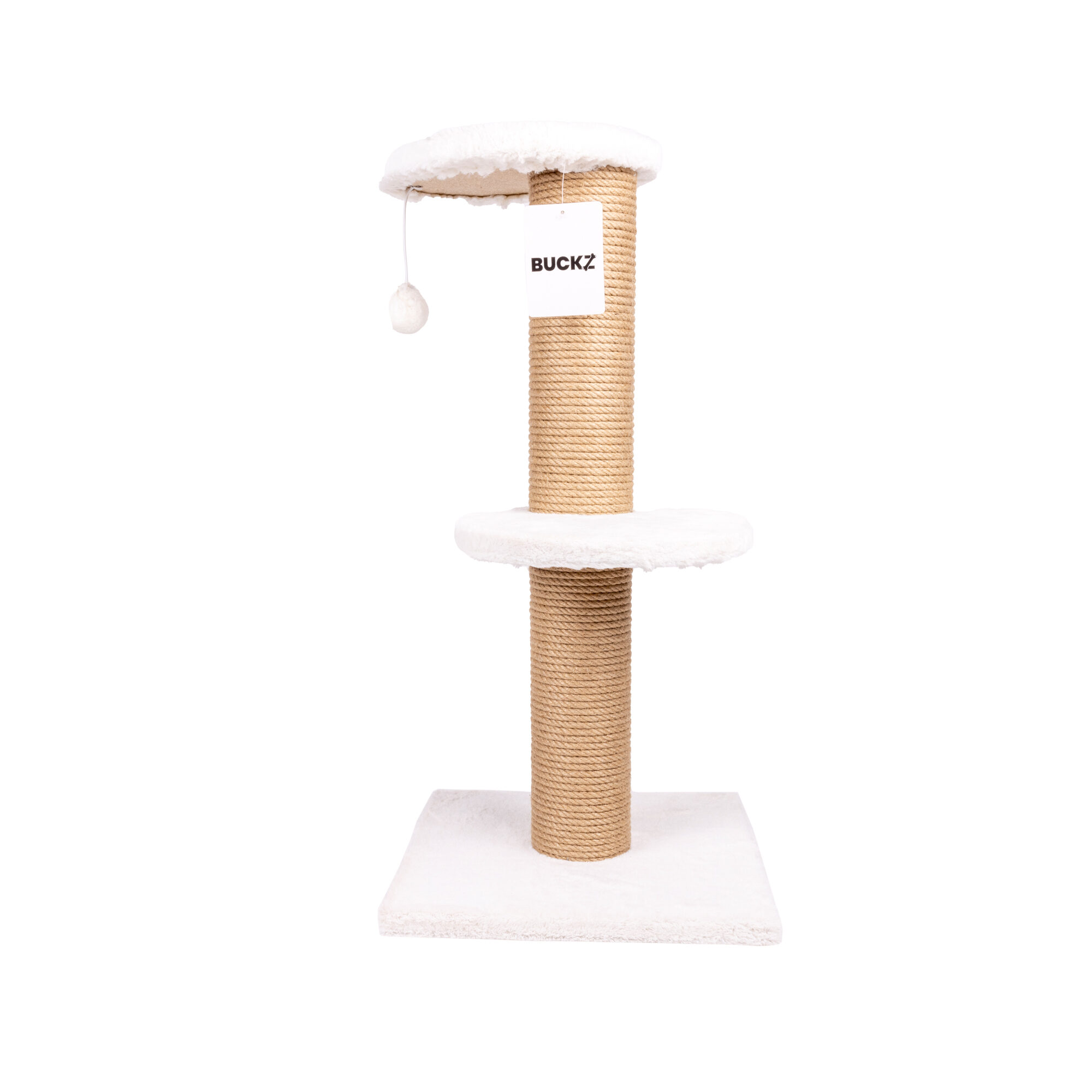 Buckz Kratzbaum Modell 2 - Weiß