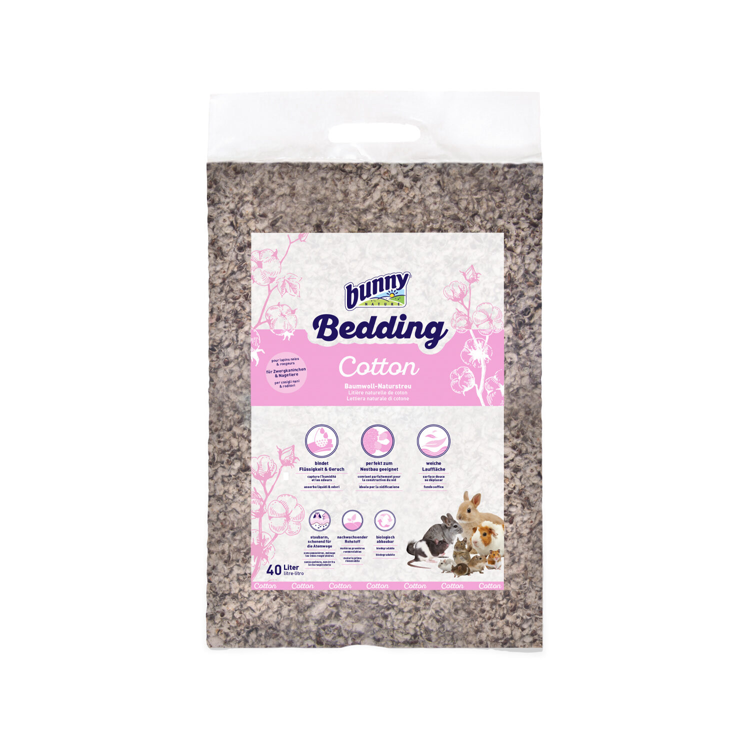 Bunny Nature Bedding - Cotton - 40 litre