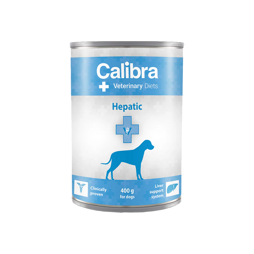 Calibra Veterinary Diets Hepatic pienso para perros - latas - 12 x 400 g