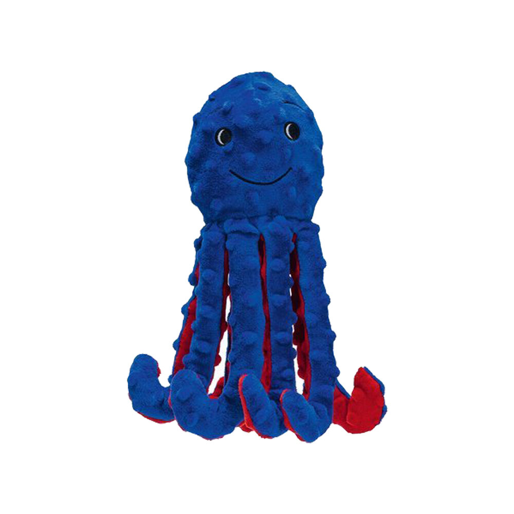 Beeztees Octopus Amy - Blauw - 25 cm