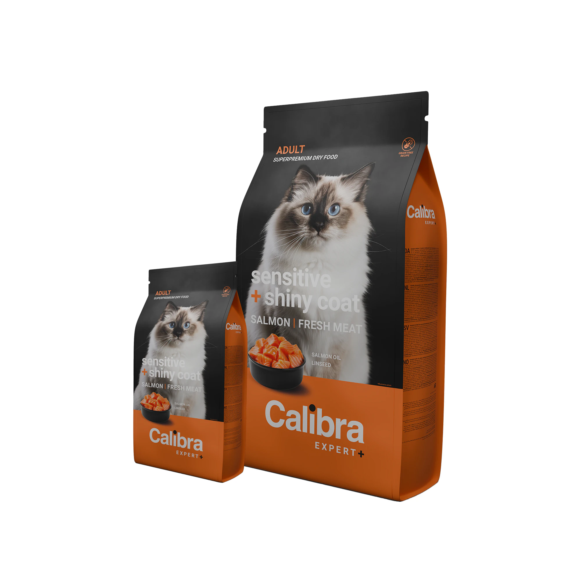 Calibra Cat Expert+ Adult Sensitive & Shiny Coat