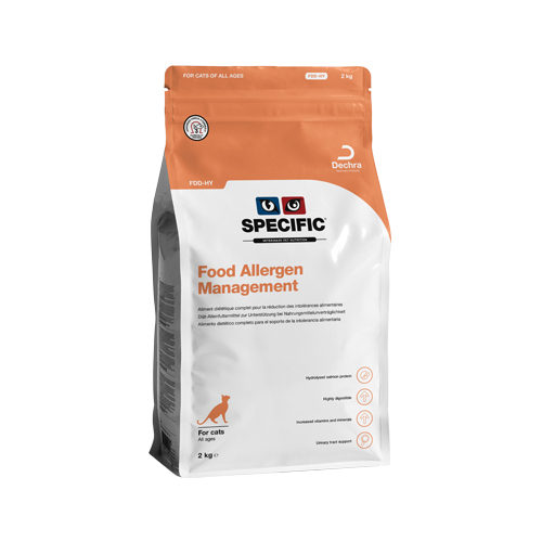 Specific Food Allergen Management FDD-HY Katzenfutter - 2 kg