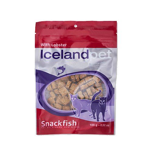 Iceland Pet Cat Treat - Lobster Flavour - 1 x 100g