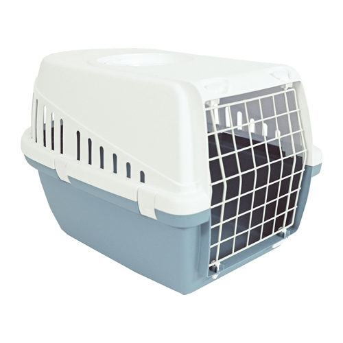 Savic Travel Basket Trotter 1 - Blue / White - 48 x 33 x 31 cm