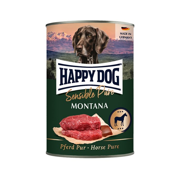 Happy Dog Sensible Pure Montana - Paard - 12 x 400 g