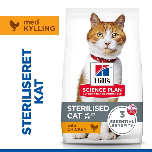 Hill's Science Plan Sterilised Cat - Adult - Kylling
