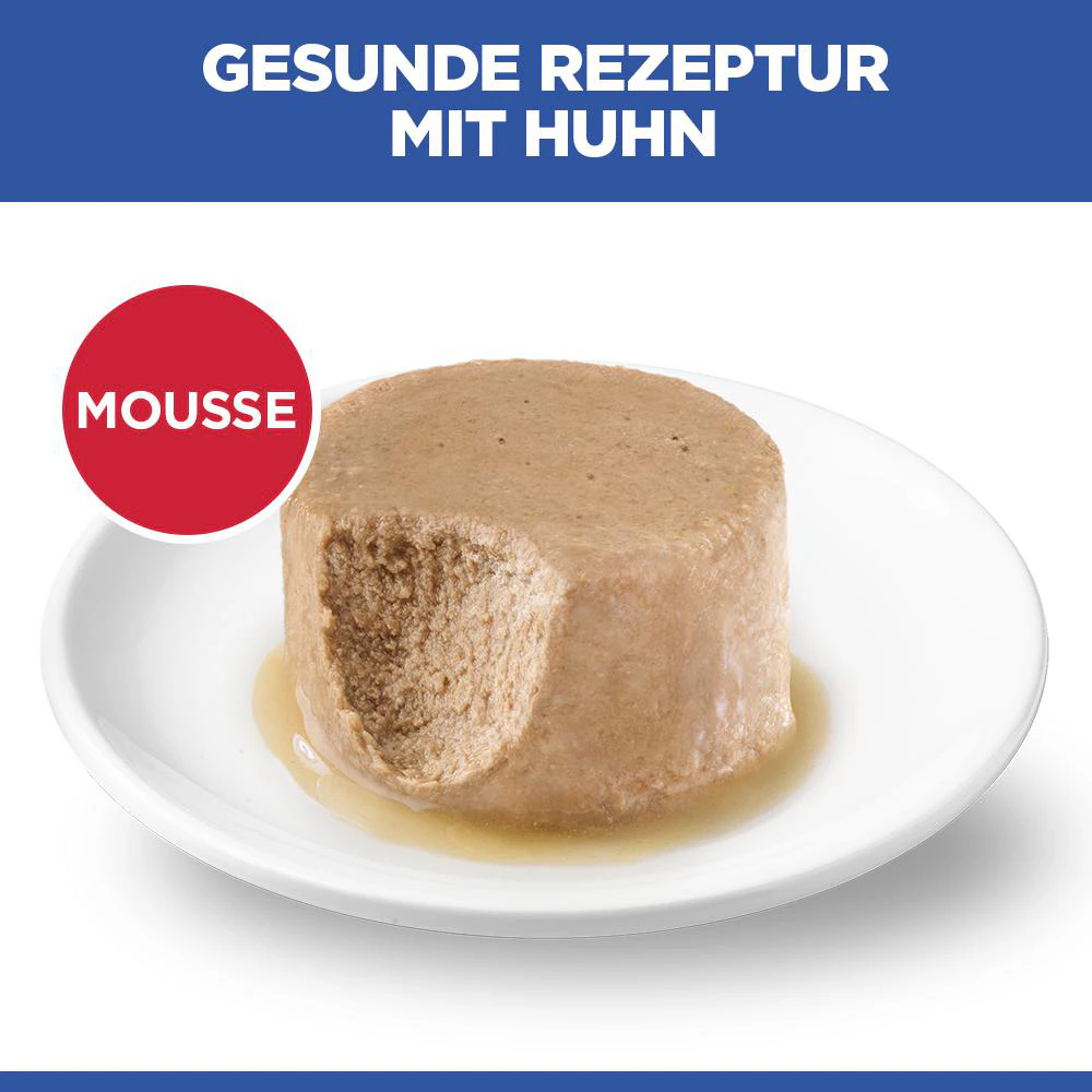Hill's Science Plan Feline Adult Premium Mousse - Huhn