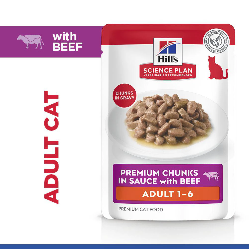 Hill's Science Plan Adult - Beef - Meal Pouch
