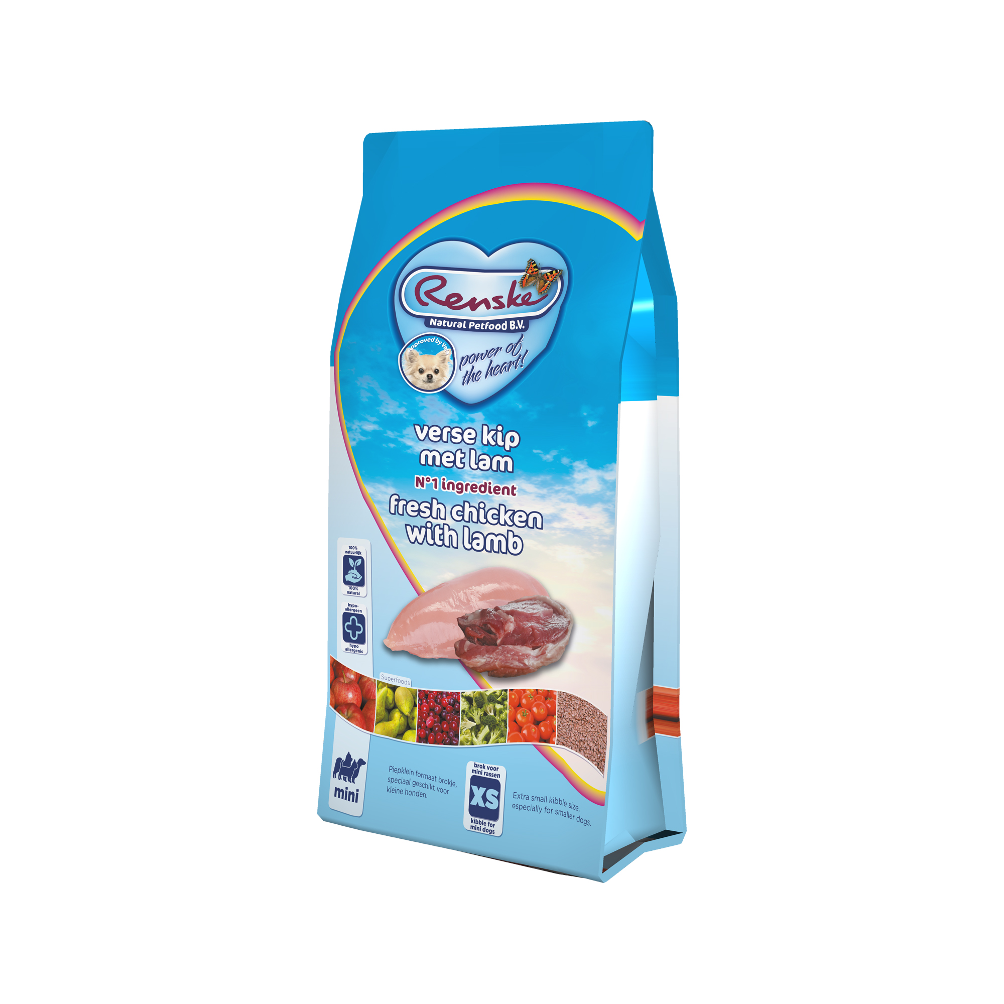 Renske Super Premium Mini - Huhn & Lamm - 6, 5 Kg