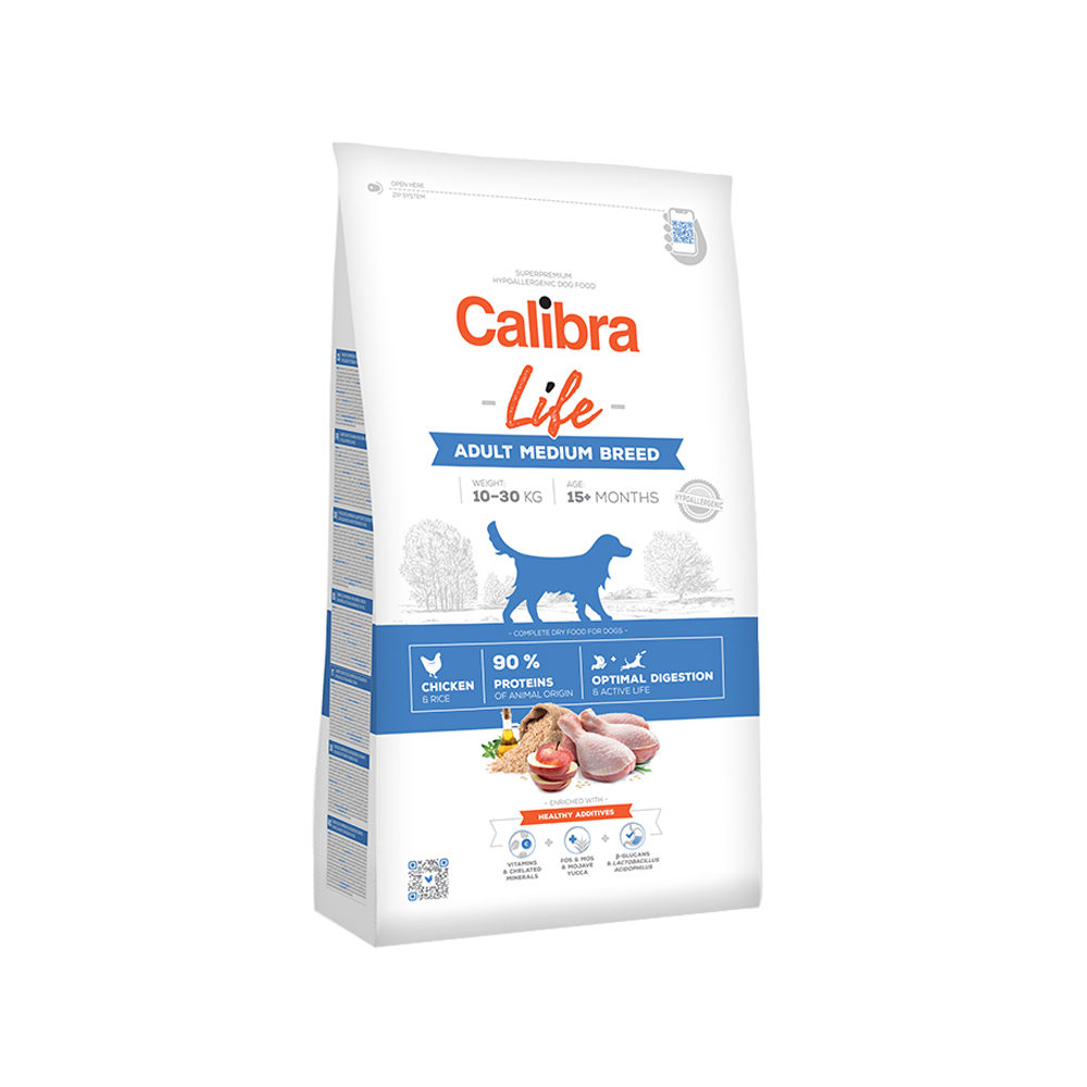 Calibra Dog Life Adult Medium Breed - Kip