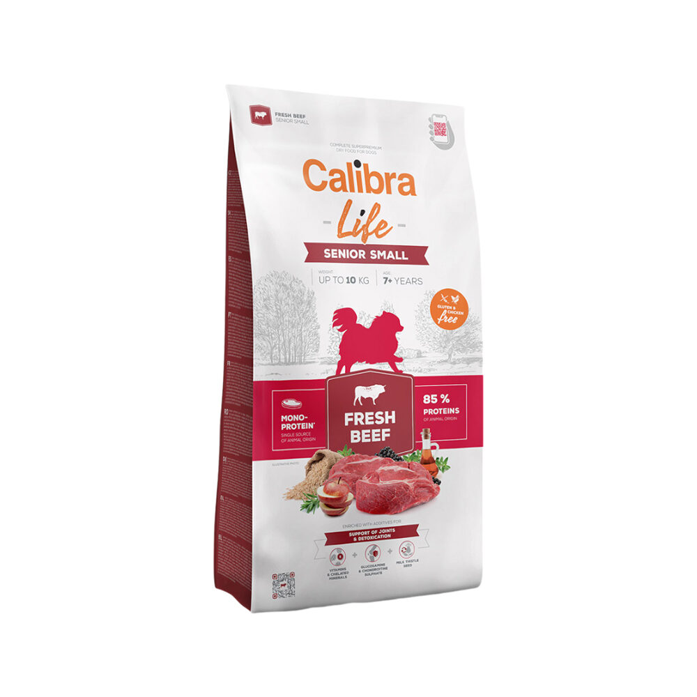 Calibra Dog Life Senior Small Breed - Bœuf