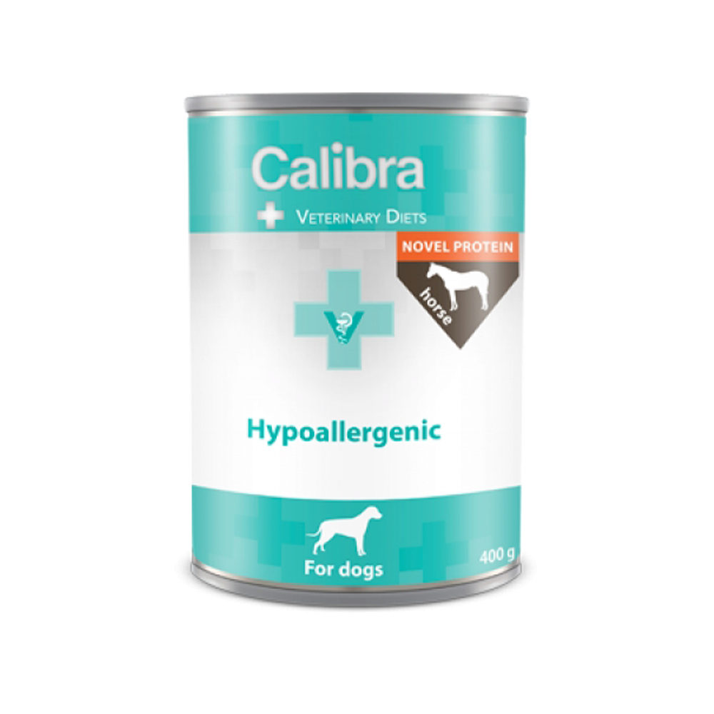 Calibra Dog Veterinary Diets - Hypoallergenic Cheval - Aliment Humide