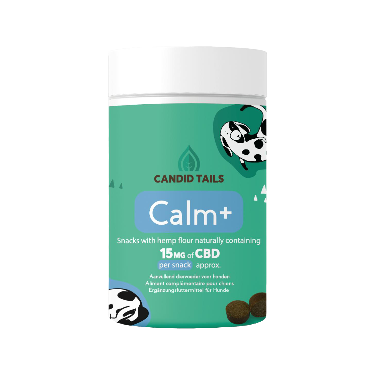Candid Tails Calm+ Snacks mit CBD
