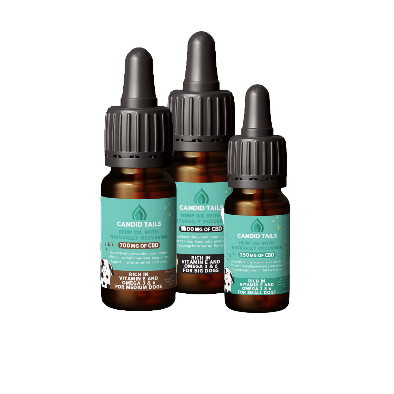 Candid Tails hampolie med CBD 