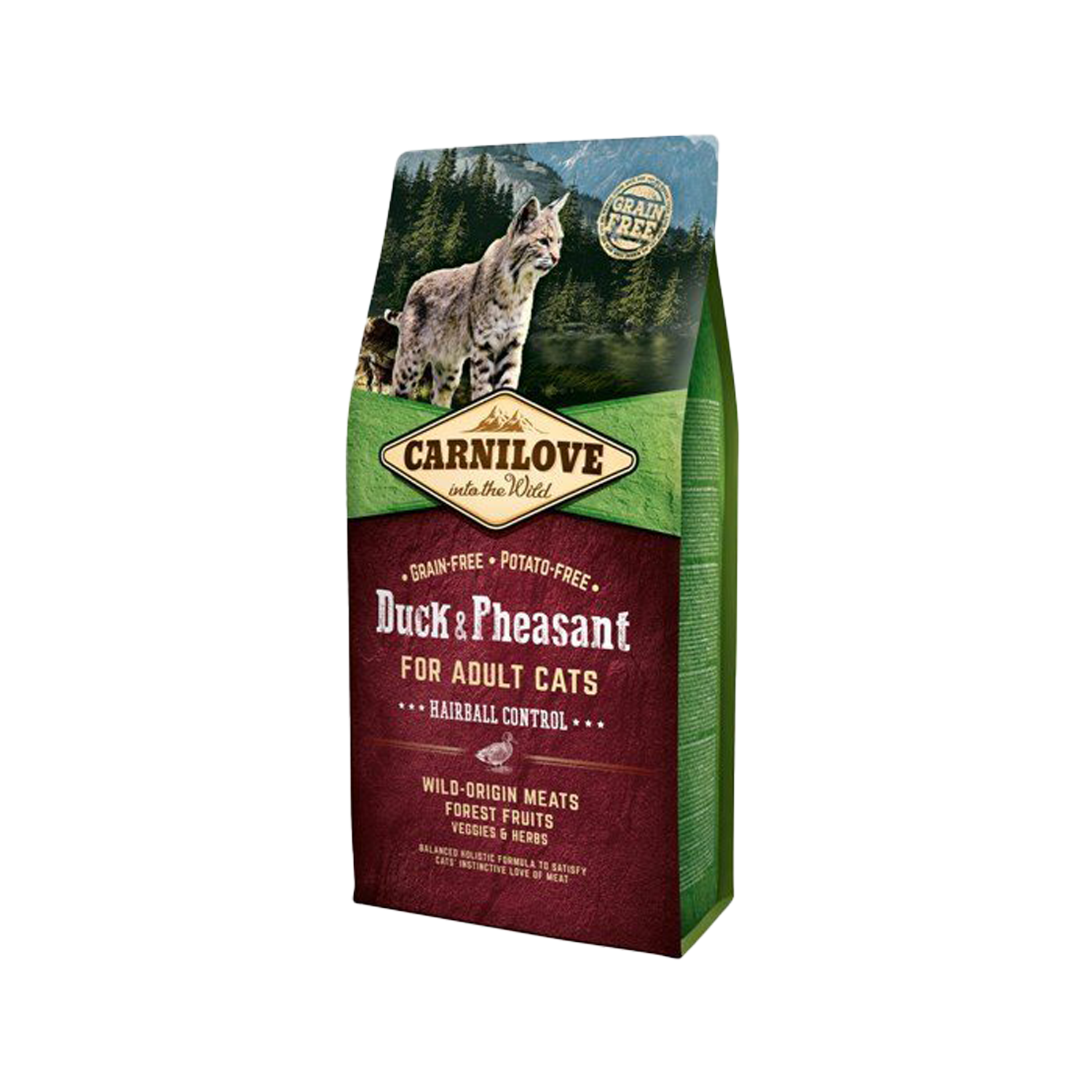 Carnilove Hairball Kattenvoer - Eend & Fazant