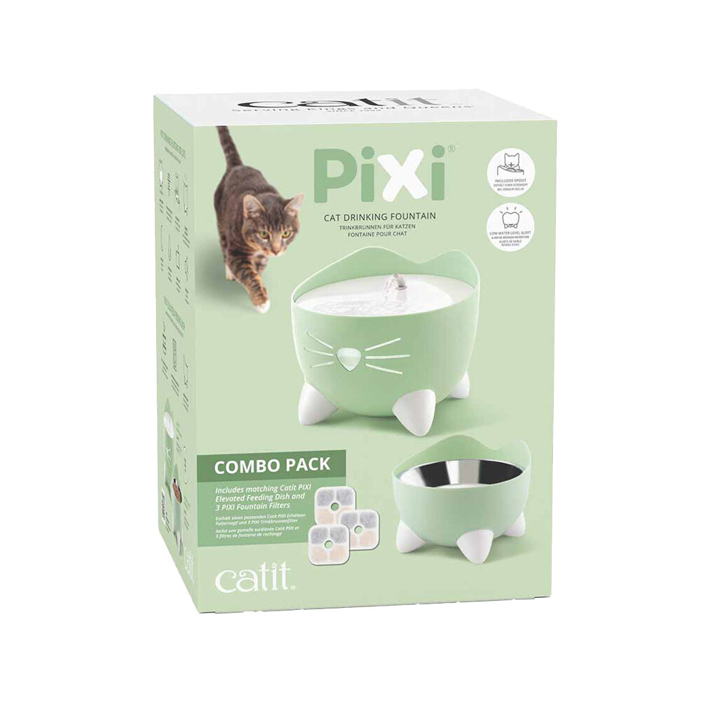 Catit PIXI Trinkbrunnen Combo Kit - Grün
