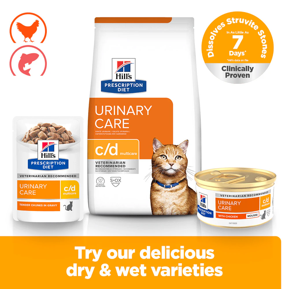 Hill's c/d Multicare - Prescription Diet - Feline - Mousse